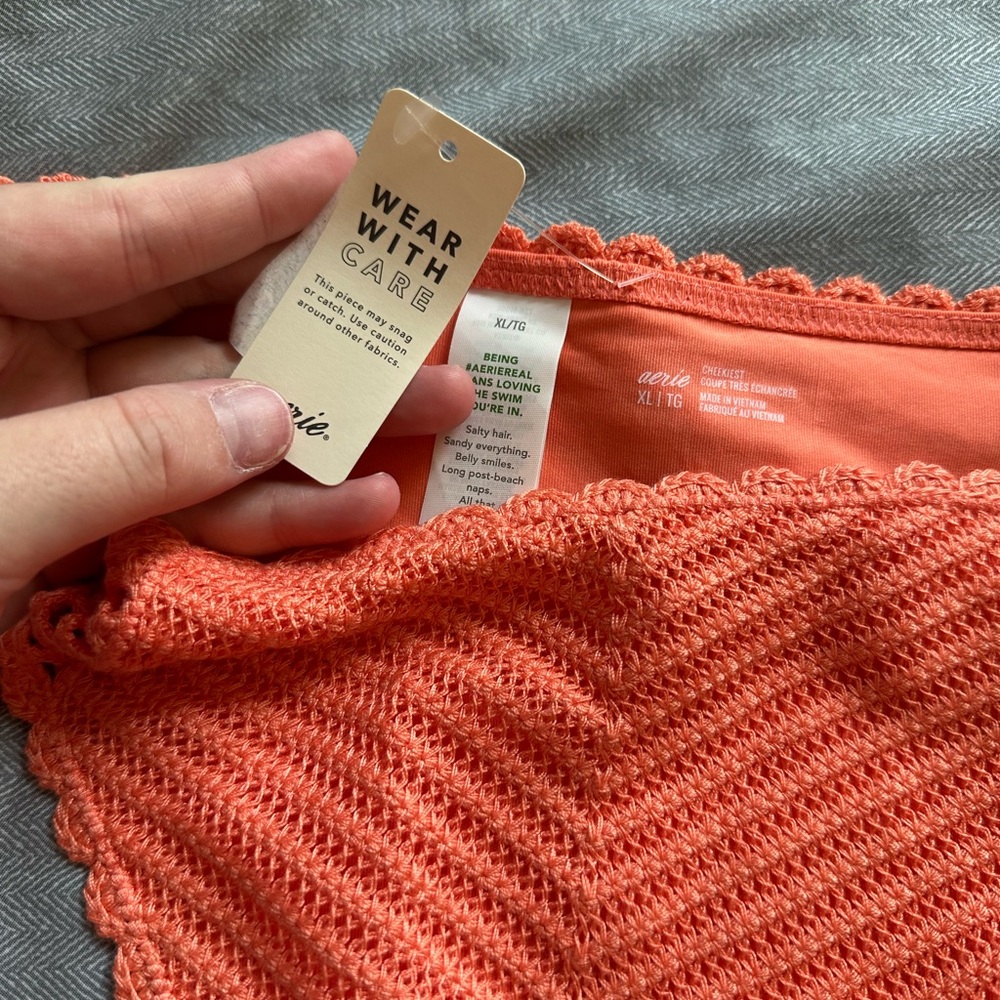 Aerie Crochet Swim Bottom - Picture 3 of 4
